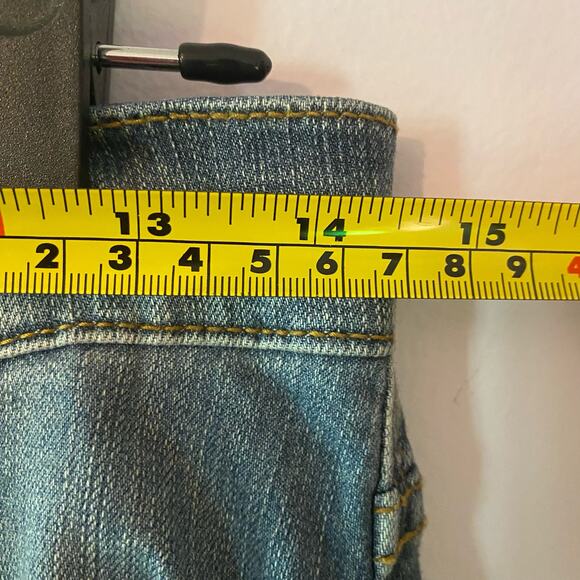 Judy Blue Skinny Fit Medium Wash Distressed Jeans Medium Wash Women size 7 / 28 - Picture 6 of 10
